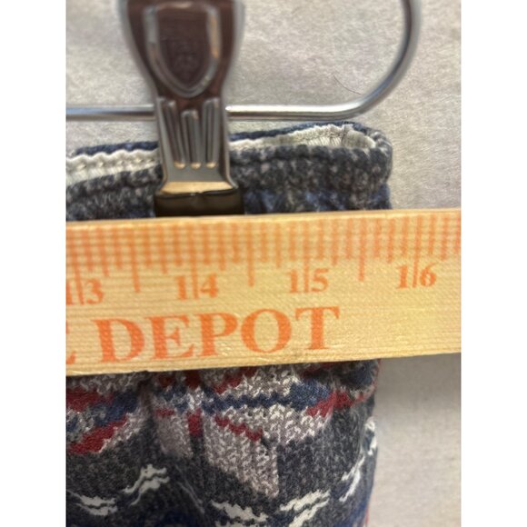 Boys 1892 Fair Isle Jogger Pants With Drawstring Waist & Button Closure M - Picture 5 of 11